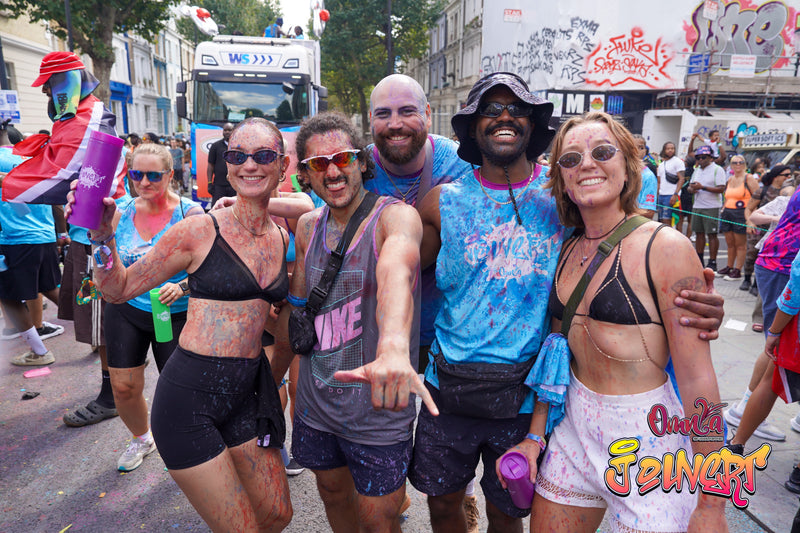 Omnia masqueraders at Notting Hill Carnival 2025, Sunday J’ouvert, photo 37