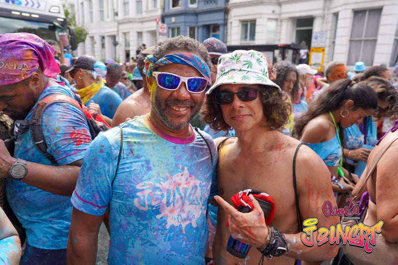 Omnia masqueraders at Notting Hill Carnival 2025, Sunday J’ouvert, photo 23