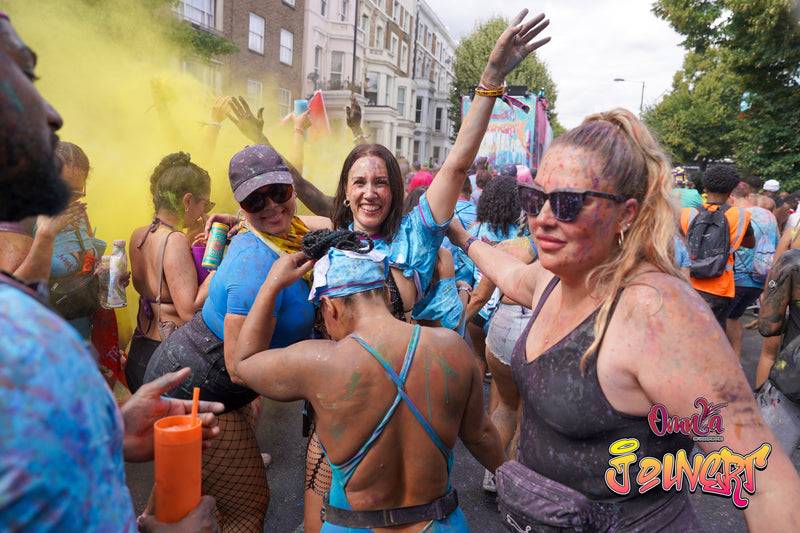 Omnia masqueraders at Notting Hill Carnival 2025, Sunday J’ouvert, photo 34