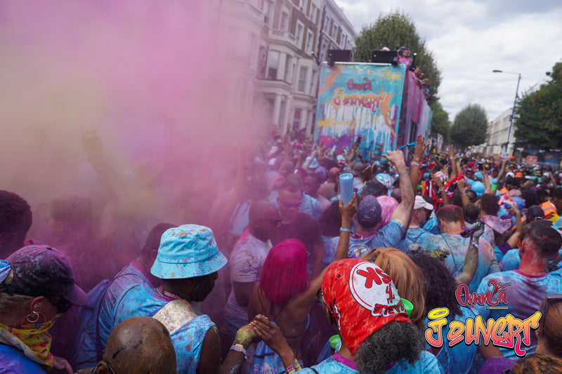 Omnia masqueraders at Notting Hill Carnival 2025, Sunday J’ouvert, photo 26