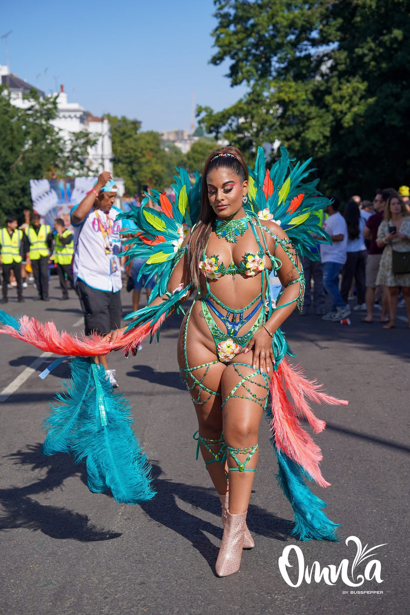 Omnia masqueraders at Notting Hill Carnival 2025, Monday, photo 5