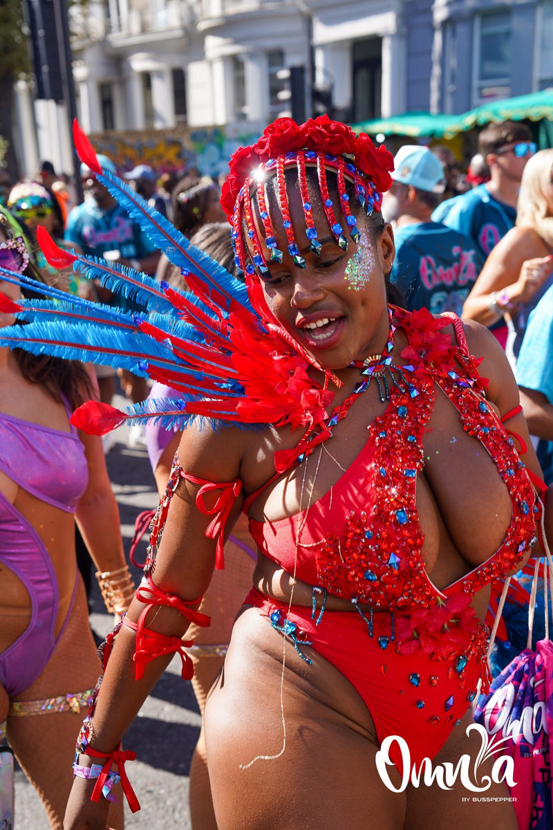 Omnia masqueraders at Notting Hill Carnival 2025, Monday, photo 15
