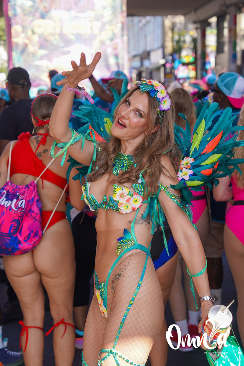 Omnia masqueraders at Notting Hill Carnival 2025, Monday, photo 29