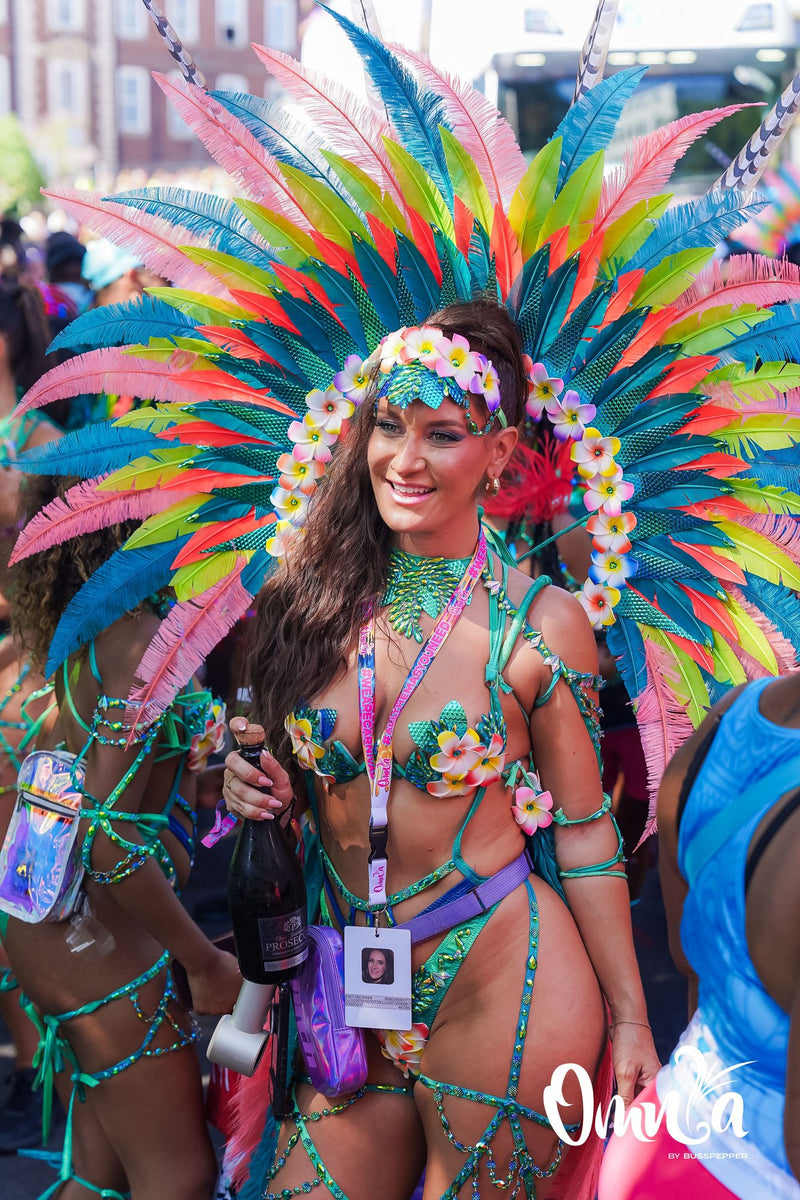 Omnia masqueraders at Notting Hill Carnival 2025, Monday, photo 37