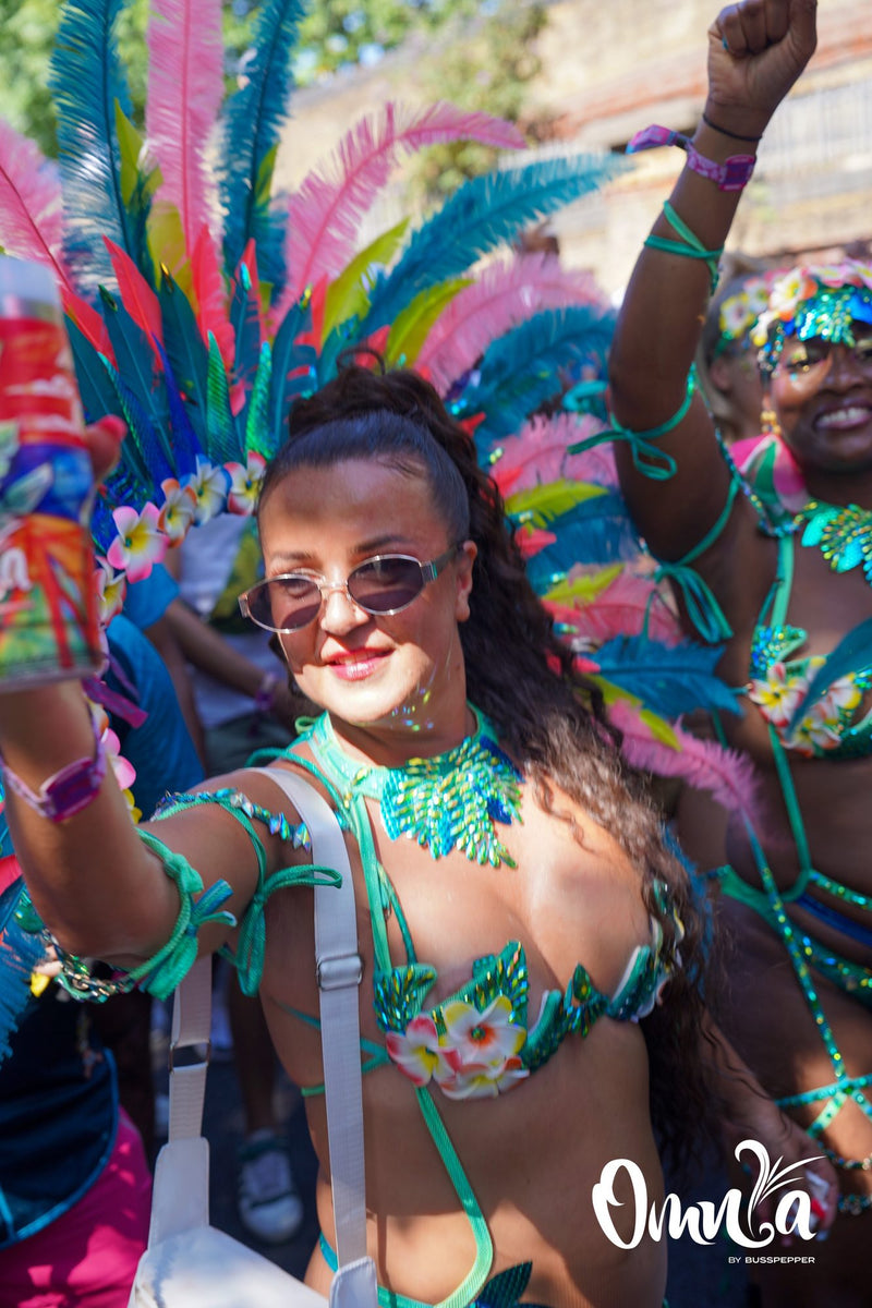 Omnia masqueraders at Notting Hill Carnival 2025, Monday, photo 43