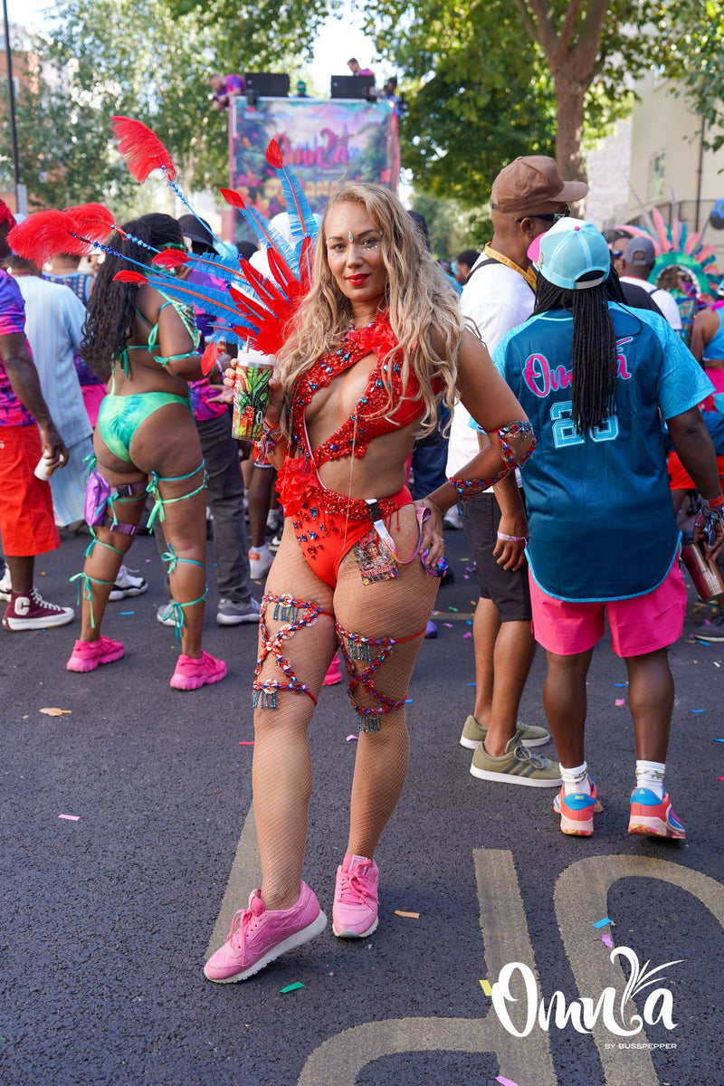 Omnia masqueraders at Notting Hill Carnival 2025, Monday, photo 47