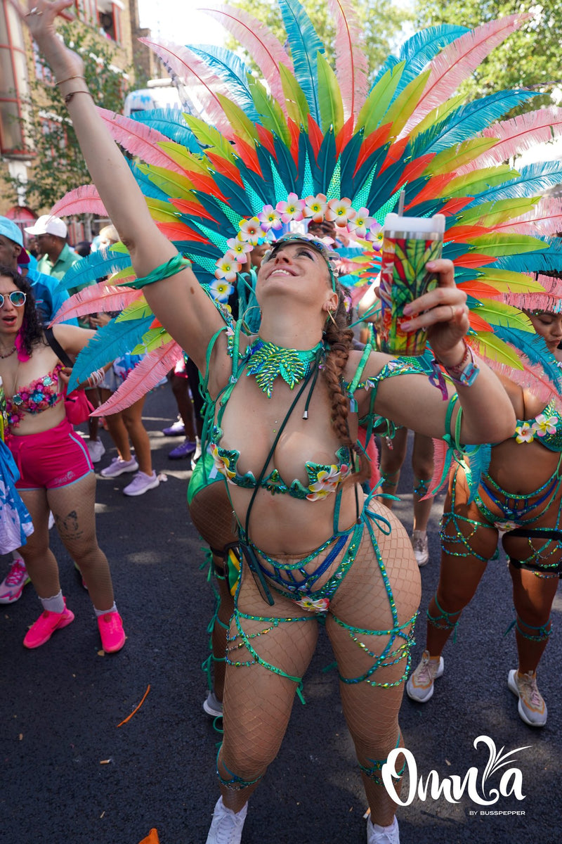 Omnia masqueraders at Notting Hill Carnival 2025, Monday, photo 55