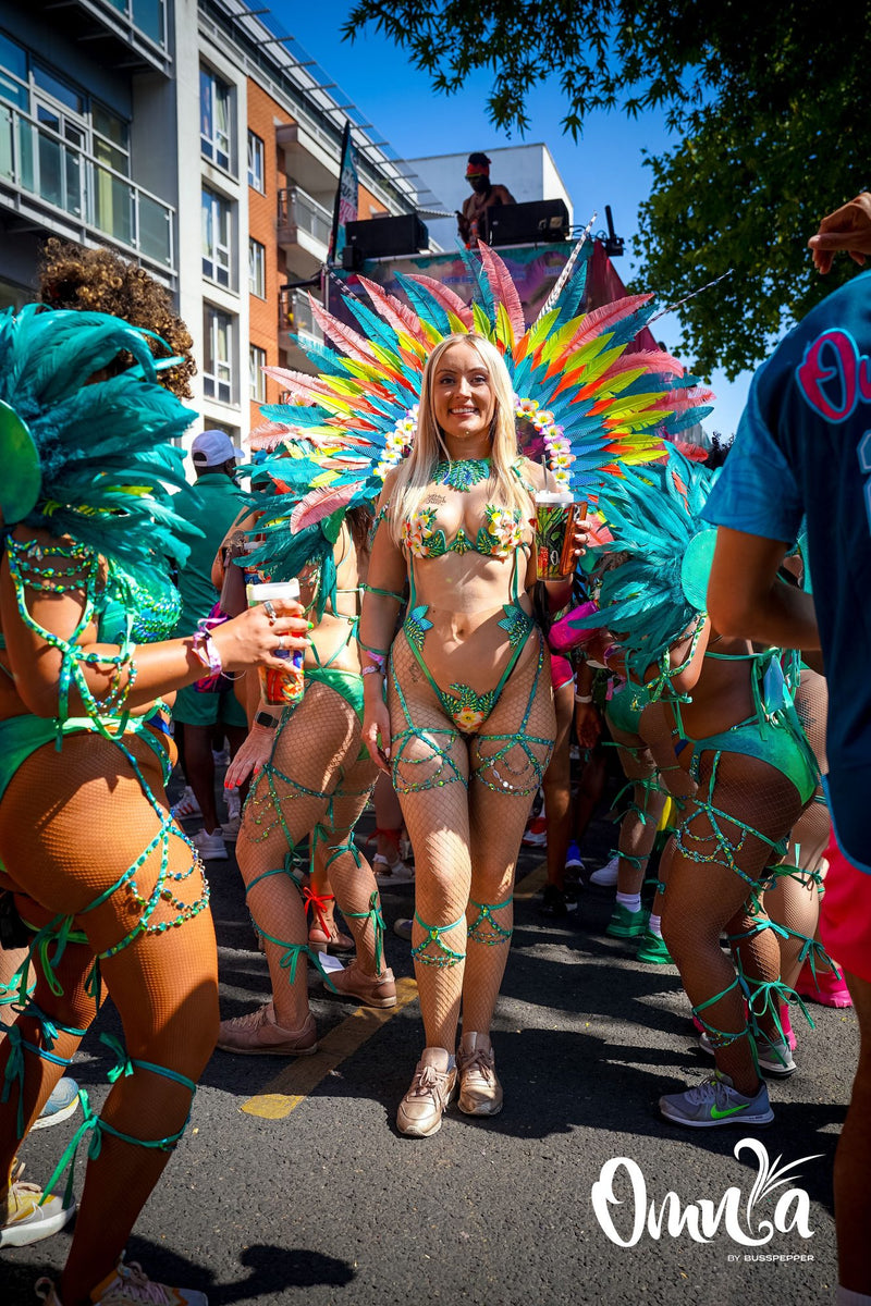 Omnia masqueraders at Notting Hill Carnival 2025, Monday, photo 75
