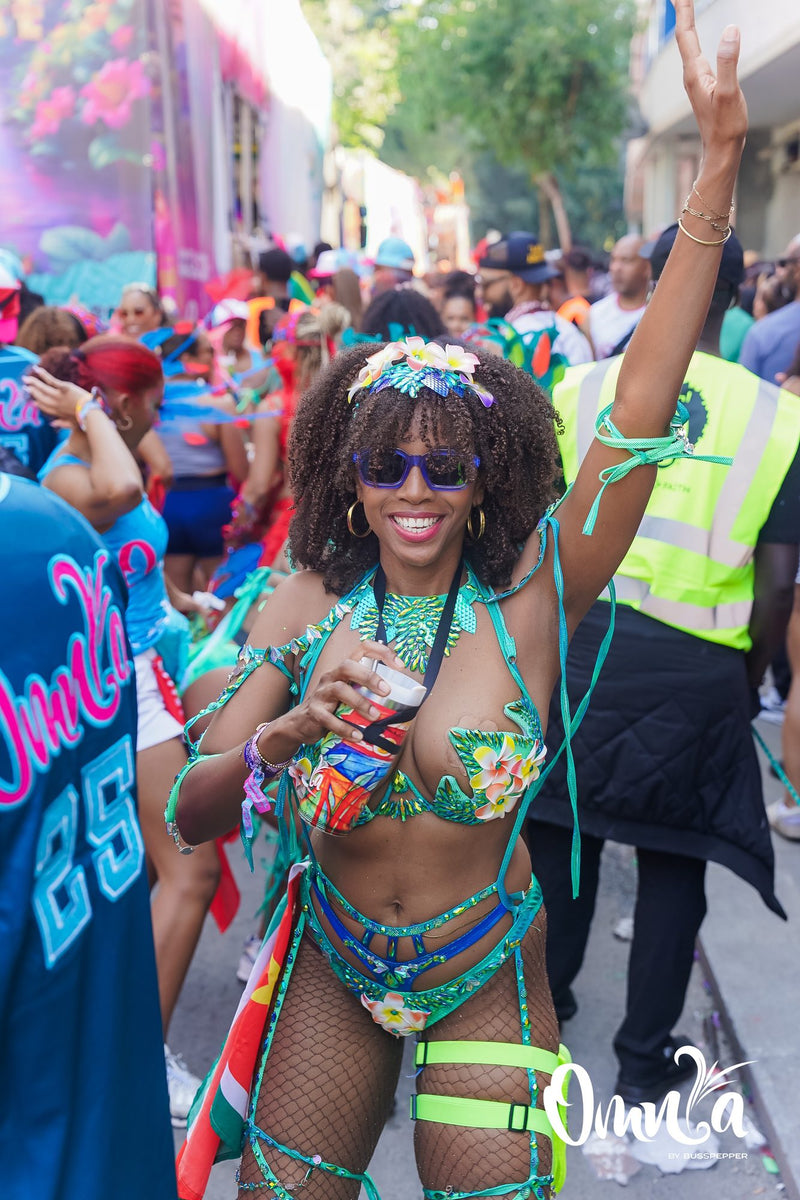 Omnia masqueraders at Notting Hill Carnival 2025, Monday, photo 83